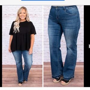 Chic Soul Courage of a Dreamer Bootcut Jeans